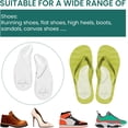 thumbnail image 7 of Welnove Gel Arch Supports for Plantar Fasciitis – 3 Pairs Self Adhesive Reusable Arch Cushions for Flat Feet & Foot Pain Relief Pressure – for Women & Men (L), 7 of 7