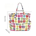 thumbnail image 3 of YiJuHui Waterproof Oversized Beach Tote Bag for Women with Zipper Pockets, Large Canvas Tote for Travel, Pool, Gym, Shopping and Vacation, Sandproof Carryall Bag, 3 of 6