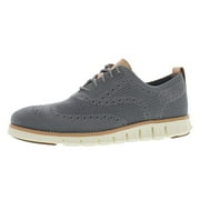 Cole Haan Zerogrand Wingtip Oxford Stitchlite Mens Shoes Size 9, Color: Irnstn Knit/Ivory