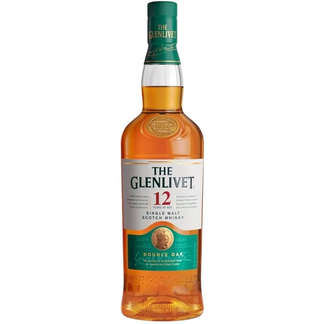 Whisky The Glenlivet 12 años 700 mL The Glenlivet 700 ml
