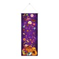 thumbnail image 2 of Ktlvex Halloween Door Cover Scary Pumpkin Ghost Door Decorations Happy Halloween Door Banner Decorations Horror Trick or Treat Party Decorations Indoor Outdoor Decor39x 19 Inch (C), 2 of 5