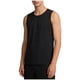 thumbnail image 2 of Camiseta de tirantes de cuello redondo para hombre, color liso, informal, holgada, deportiva, transpirable, de seda helada, corta, de poliéster., 2 of 5