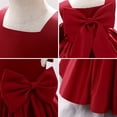 thumbnail image 4 of SUTENGDA Robe Tutu avec Nœud pour Filles, pour Enfants, Mariage, Anniversaire, Baptême, Formelle, 4 of 10