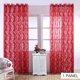 thumbnail image 1 of Cortinas Semi-sombreado Cortina de puerta corrediza de patio para sala de estar Ventana Puerta de pa Abanopi Rojo, 1 of 5