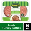 JENNIE-O Turkey Patties Fresh 93% Lean / 7% Fast - 1 lb. tray 16 oz