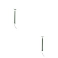 thumbnail image 2 of Thinsony Scale Lamp Post for Micro-Landscape Layout Props LED Metal Lamppost Park Decoration Miniature 1:87 Track Light Crafts Sand Green（White Light） 2Set, 2 of 6
