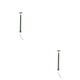 thumbnail image 4 of Injueey Modelo de lámpara de ferrocarril Musgo LED Farola de metal 1:87 Luz de pista verde (luz cálida) Verde (luz cálida) 2Conjunto, 4 of 6