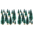 thumbnail image 1 of 68 Piezas Mini áRbol de Navidad Nieve Helada Pequeño áRbol de Pino DIY Decoración de Escritorio Adornos Navideños Decoraciones áRboles, 1 of 5
