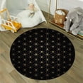 thumbnail image 3 of Flower of Life Round Rug, Sacred Geometry Rug, Flower of Life, Spiritual Rug, Floor Rug, Sacred Geometry Decor Rug, Floral Design (3.2 feet / 39 inc / 100 cm), 3 of 8