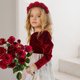 thumbnail image 3 of Juego de diademas navideñas NUWAJP para bebés y niñas, 3 unidades, con flores, 3 of 7