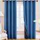 thumbnail image 1 of Cortinas Opacas para Sala de Estar: Privacidad, Reducción de Ruido, Cortinas con Ojales, Forro Negro, Paneles Aislantes Térmicos y Opacos., 1 of 7