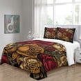thumbnail image 3 of Home Bedclothes Romantic Rose Printed Duvet Cover Set Girl Woman Elegant Bed Set Bed Gift,King (90"x104"), 3 of 6