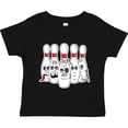 thumbnail image 3 of Inktastic Beat Up Bowling Pins Boys or Girls Toddler T-Shirt, 3 of 5