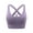 Purple-vestidos de otoño para mujer, variant on Strappy Push Up Sports Bra for Women Criss Cross Back No Underwire Full Coverage Yoga Bras Tops