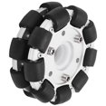 thumbnail image 1 of YLSHRF Roue Omnidirectionnelle en Aluminium Double 100mm Charge 30KG pour Kit Robotique Plate-Forme 14054, Roue Omni Aluminium, 1 of 8