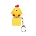 thumbnail image 2 of Chick Keychain Fidget Toy, Clicking Keyboard Stress Reliever, Portable Anxiety Gadget, Fun Sensory Desk Toy for Kids & Adults, 2 of 8