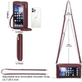 thumbnail image 6 of GOIACII Phone Purse Crossbody Bags for Women Small Travel Wallet Touch Screen RFID Blocking, 6 of 9