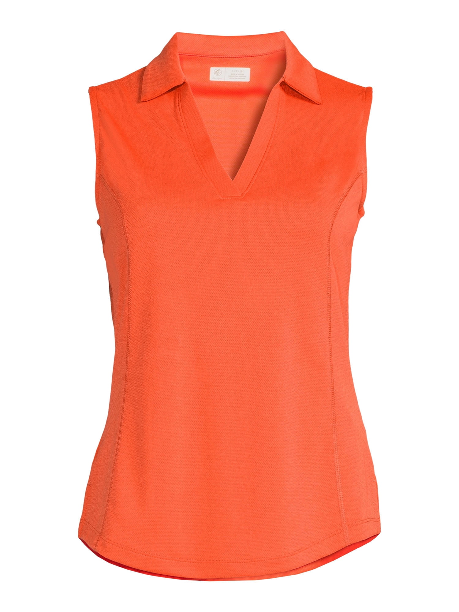 Ben Hogan Women's Sleeveless Performance Polo Shirt with UPF 30, Sizes XS-XXL