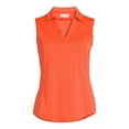 thumbnail image 6 of Ben Hogan Women's Sleeveless Performance Polo Shirt with UPF 30, Sizes XS-XXL, 6 of 6