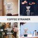 thumbnail image 2 of unbranded 1Ud De Café Para Usar En Casa Inoxidable Con Malla Fina Y Ergonómico, 2 of 7