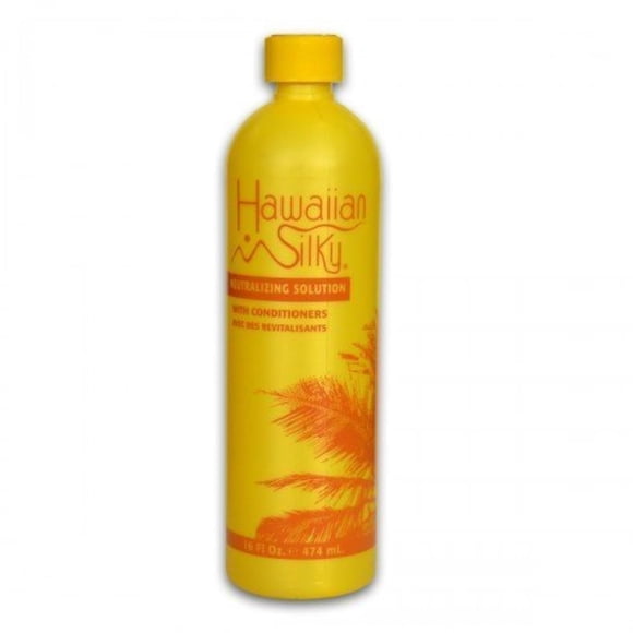 Solución neutralizante sedosa hawaiana amarilla 16 onzas líquidas