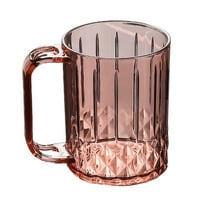 YiJuHui 2pcs Bathroom Tumbler - Plastic Toothbrush Cup - Reusable Drinkware - Mouthwash Cup