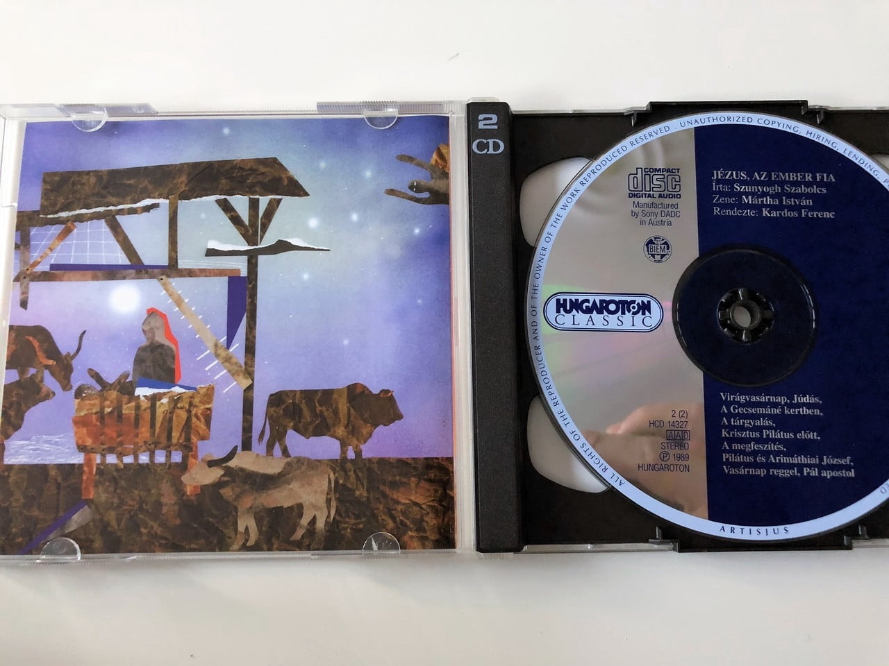 Szunyogh,Szabolcs / Martha,Istvan - Jezus Az Ember Fia - Music & Performance - CD