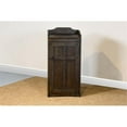 thumbnail image 3 of Sunny Designs Homestead 16" Farmhouse Wood Trash Box/Bin in Tobacco Leaf, 3 of 5
