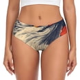 thumbnail image 1 of Balery American Bald Eagle A Ropa Interior de Algodón para Mujer con Dibujo – Braguitas Cómodas y Elásticas, Estilo Clásico-Medium, 1 of 6