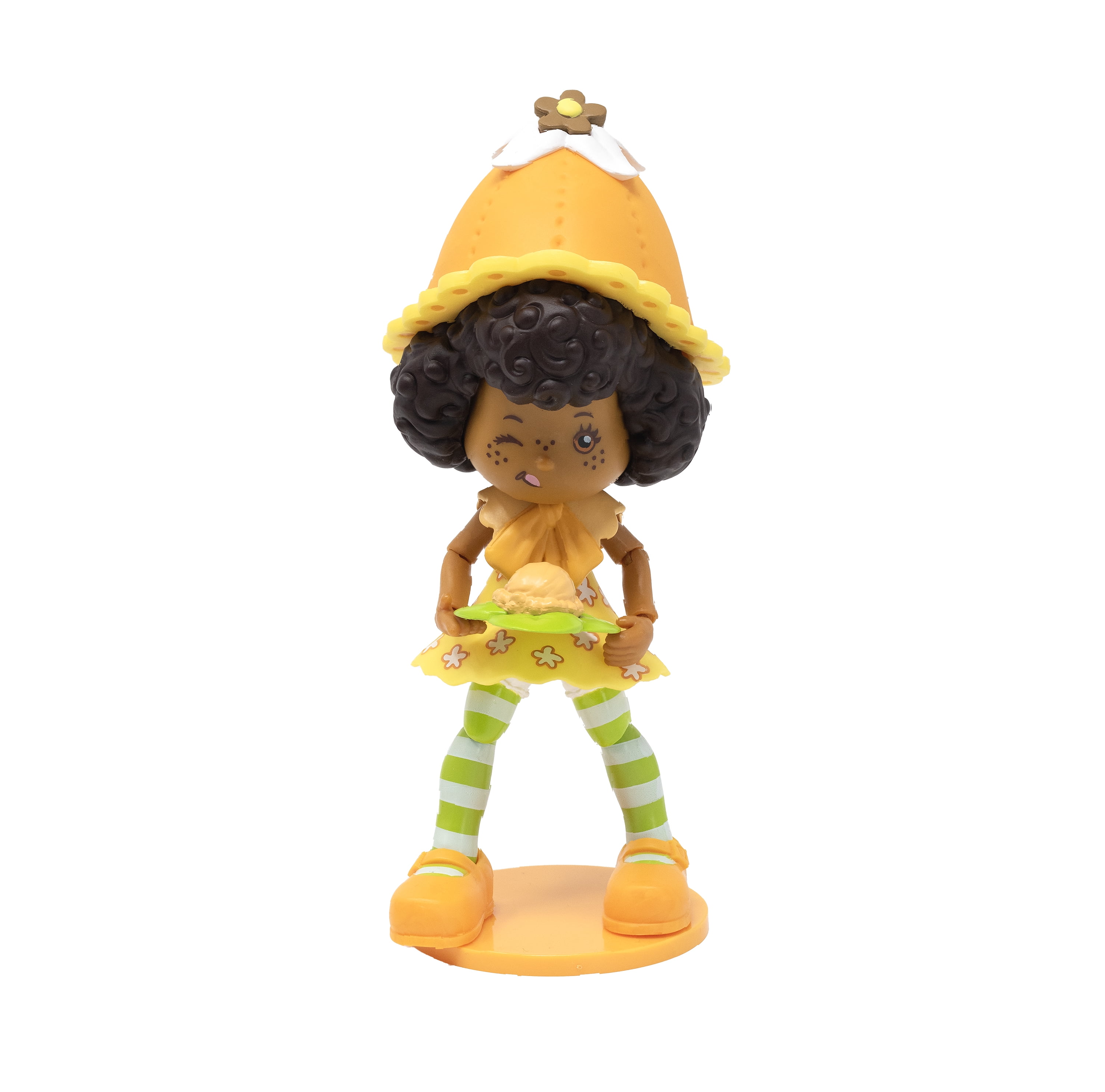 open lace back dress Strawberry Shortcake Action Figure: Orange Blossom Action Figure – Sweet  Memories Vintage Tees & Candy main image 0