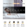 thumbnail image 5 of Purple Ombre Blackout Curtains, Light Blocking Print Window Curtains, Black Hockey Sticks Minimalist Style Thermal Insulated Window Drapes for Living Room Kitchen Cafe 2 Panels, 55"W x 39"L, 5 of 9