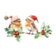 thumbnail image 3 of Christmas Birds Ventana Decorativo Vinilo Pájaro en Rama Doble Cara PVC Reutilizable Fácil de Quitar Adecuado para Fiestas Navideñas Decoraci, 3 of 9