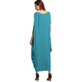 thumbnail image 2 of Robe Maxi Harem à Manches Courtes pour Femmes, 2 of 7