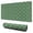 Green Christmas Snowman, variant on Long Mouse Pads for Desk,Green Christmas Tree and Snow Pattern Desk Mats on Top Of Desks, Desk Mouse Pad Extra Large with 3mm Non-Slip Base and Stitched Edge for Gaming,Office,Work,Home 31.5x11.8in