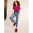 thumbnail image 6 of Joyspun Women's Flannel Sleep Pants, 30” Inseam, Sizes XS-3X, 6 of 6