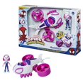 thumbnail image 3 of Marvel Spidey and His Amazing Friends Change 'N Go Ghost-Copter And Ghost-Spider 4-inch Action Figure, For Kids Ages 3, 3 of 3