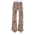 thumbnail image 2 of Women's Cheetah Printed Palazzo Pants, 2 of 8