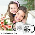 thumbnail image 6 of Gifts for Mom - Best Bonus Mom Ever Mugs, Mothers Day Gifts, Mom Gifts, Mugs Gifts for Mom, Birthday Gifts, Futtumy 11 fl oz White Coffee Mugs Ceramic Mug Tea Cup, 6 of 10