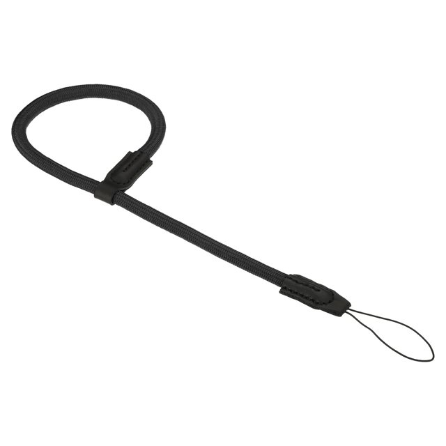 Unique Bargains Camera Wrist Strap, Round Braided Adjustable Hand Wristlet Strap Lanyards Rope Style2, Black