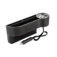 thumbnail image 4 of Minkissy Car Charging Storage Box Organizer Black For Daily Commute 1Set, 4 of 8