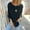 #262-Black, variant on Ounisa Womens Casual Long Sleeve Tops Round Neck Shirt Button Basic Tees Fall Winter Sweater Wearring with Leggings 2025