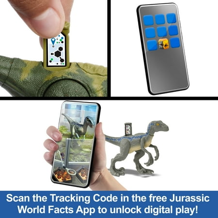 マテル ジュラシックワールド(JURASSIC WORLD) スーパーアクション! ひかる インドミナス・レックス