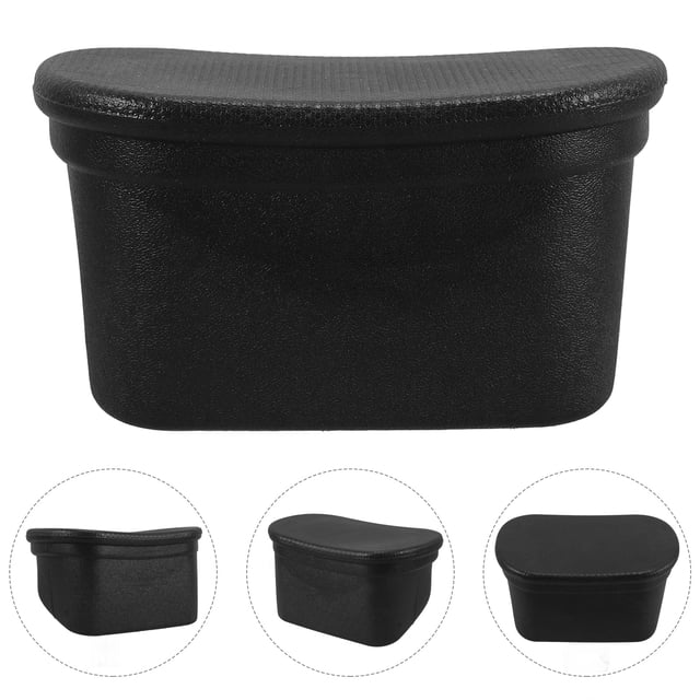 KALLORY Cojín De Soporte De Cuello Reutilizable Para Lavacabezas Con Ergonómico Negro