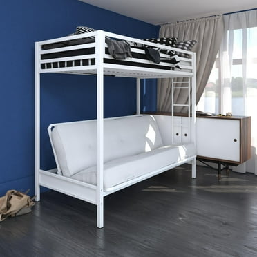 Dhp Twin Over Futon Metal Bunk Bed, Ikea Futon Bunk Bed