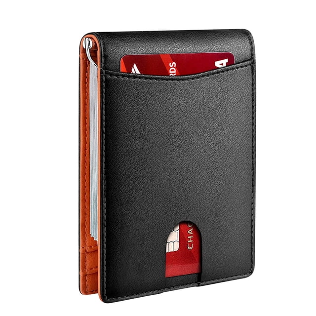 Minimalist RFID Protection Card Holder, Multi Slot Wallet, Carbon Fiber Material, Slim Design, For Daily Use, Secure Currency Storage, Compact Travel Companion, Modern Style, Office & Travel Ready