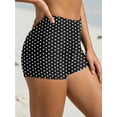 thumbnail image 5 of Charmo Swim Shorts for Women Stretchy Board Shorts Solid Tankini Bottoms Sport Swimsuit Bottoms, 5 of 5