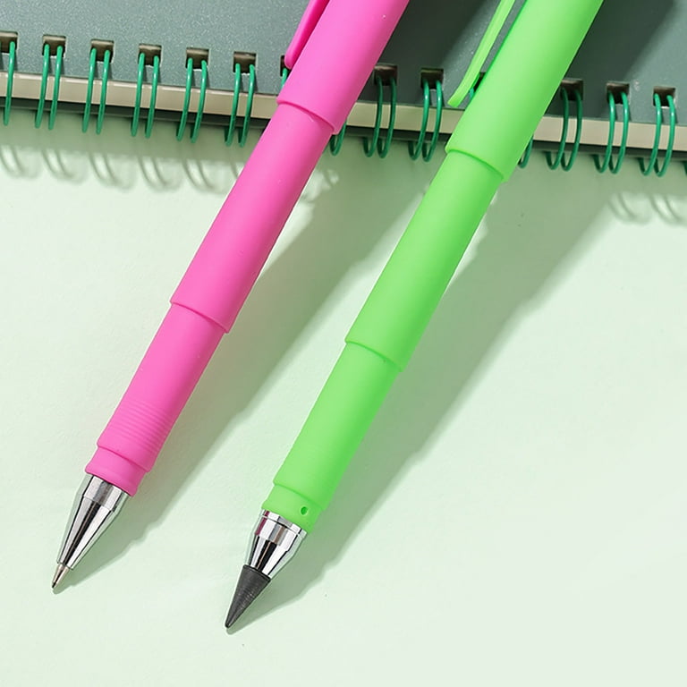 lystmrge Retractable Ballpoint Pens Colors Profile Pens 1.4b Hyper Pen Ink Free Permanent Uprights Pencil Technology Unlimited Letter Perpetual