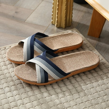 

slippers men and women flax slippers home slippers indoor slip slippers creative radish soft bottom cotton slippers