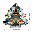 thumbnail image 7 of Metal Hanging Tree-Shaped Wind Decorations - Elegant Garden Spinners with Geometric Patterns for Yard and Outdoor Festivities, 7 of 7