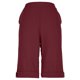 thumbnail image 5 of Pantalones de Ajuste Seco de las Mujeres Botón de Color Sólido Laminado Borde Pantalones de Lino, Trajes Del Cuerpo para los Pantalones de las Mujeres Capris de Cinco Puntos con Tela Elástica Transpi, 5 of 6